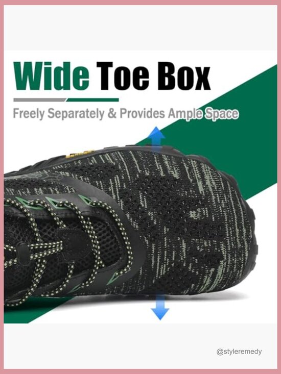Wide Toe Box Minimalist Sneakers Zero Drop Trail Running Shoes main image 5